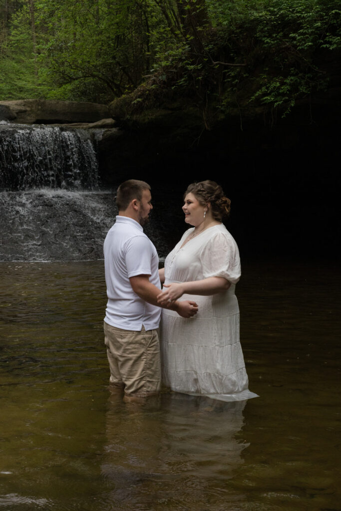 Intimate Portrait At The Creation Falls